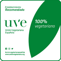 Distintivo UVE 100% vegetariano